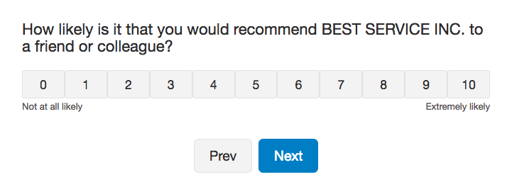 NPS (Net Promoter Score)