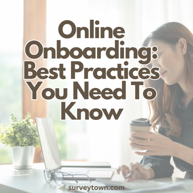 Online Onboarding Best Practices
